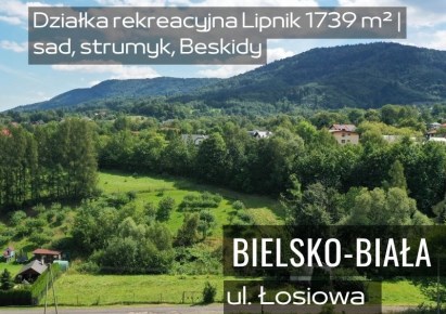 działka na sprzedaż - Bielsko-Biała, Lipnik, Łosiowa