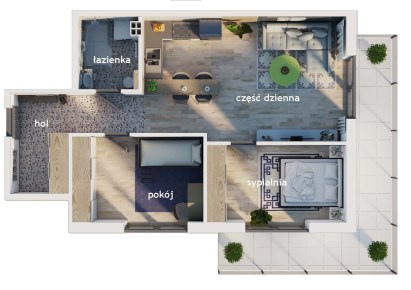 mieszkanie na sprzedaż - Bielsko-Biała, Straconka